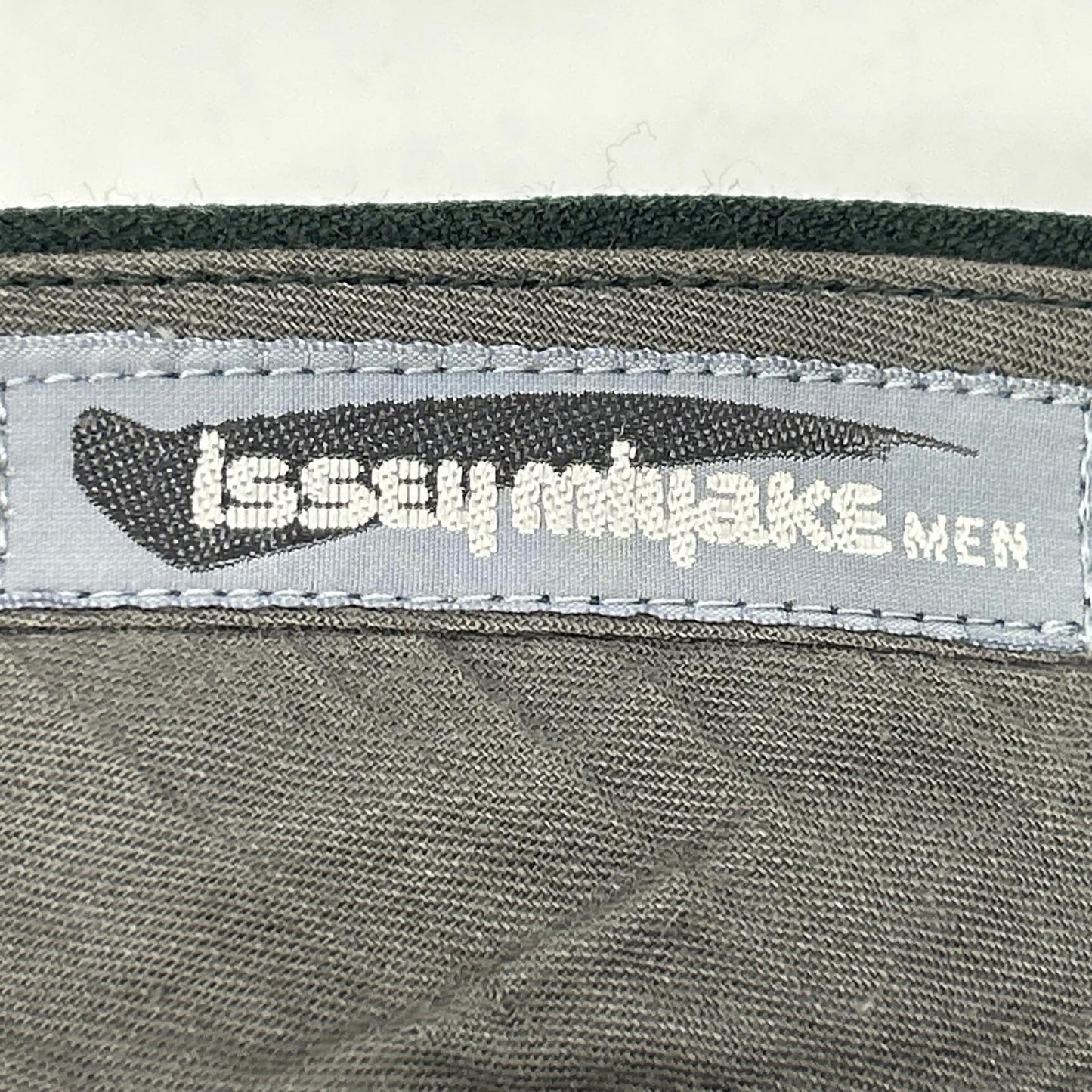 ISSEY MIYAKE MEN 三宅一生男装 80年代 绿色 羊毛长裤 笔标 下装