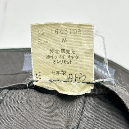 ISSEY MIYAKE MEN 三宅一生男装 80年代 绿色 羊毛长裤 笔标 下装