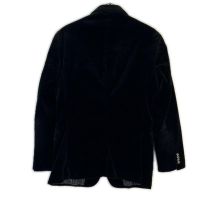 BURBERRY BLACK LABEL バーバリーブラックレーベル 11年 ブラック ベロア ジャケット ジャケット