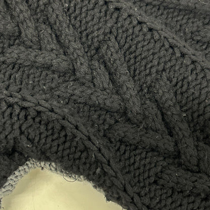 Porter Classic ポータークラシック ブラック H/W PATCHWORK CARDIGAN トップス