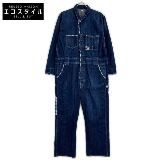 Porter Classic ポータークラシック ｲﾝﾃﾞｨｺﾞ ﾃﾞﾆﾑ ｵｰﾙｲﾝﾜﾝ オーバーオール オールインワン XS