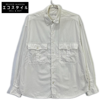 Porter Classic Porter Classic white ALUMO 2PKT shirt top