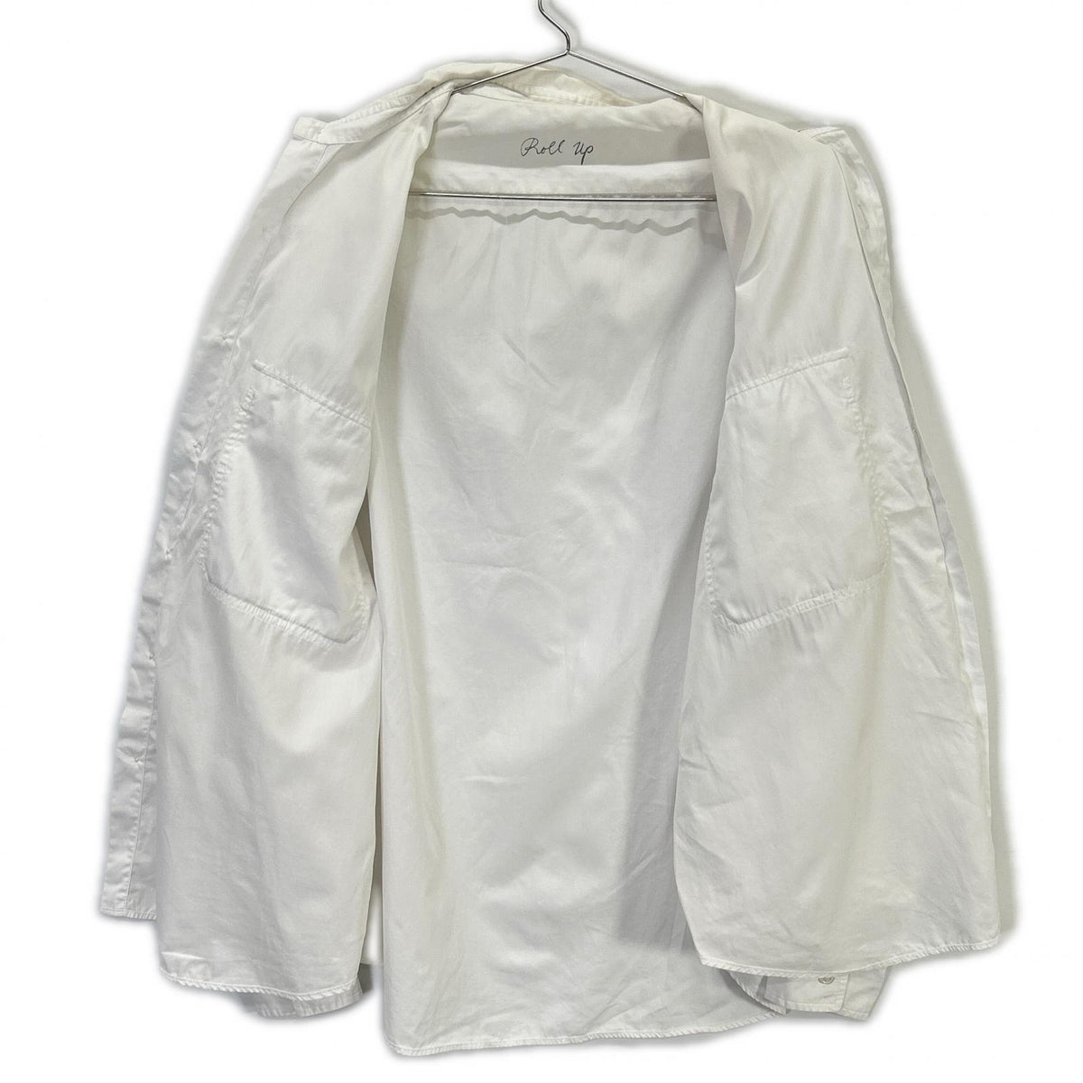 Porter Classic Porter Classic white ALUMO 2PKT shirt top