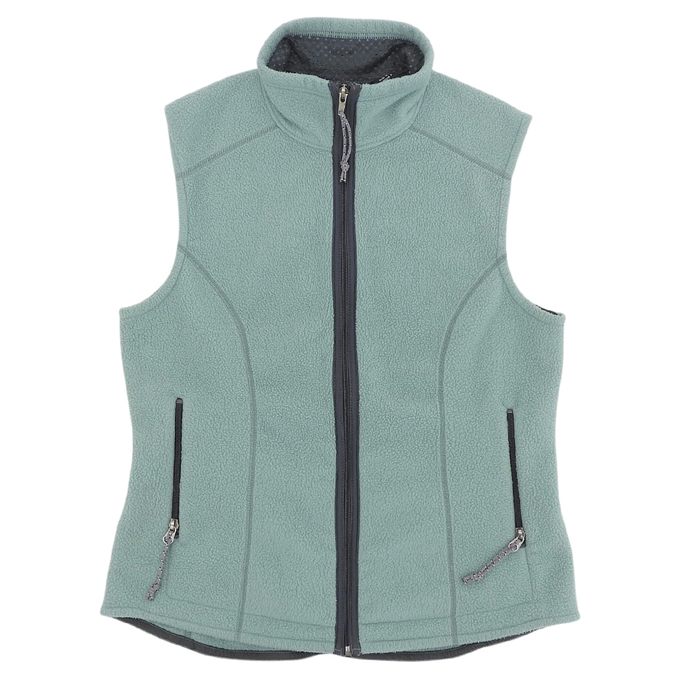 Patagonia パタゴニア USA製 フリース ベスト レディース グリーン M 25162 ベスト