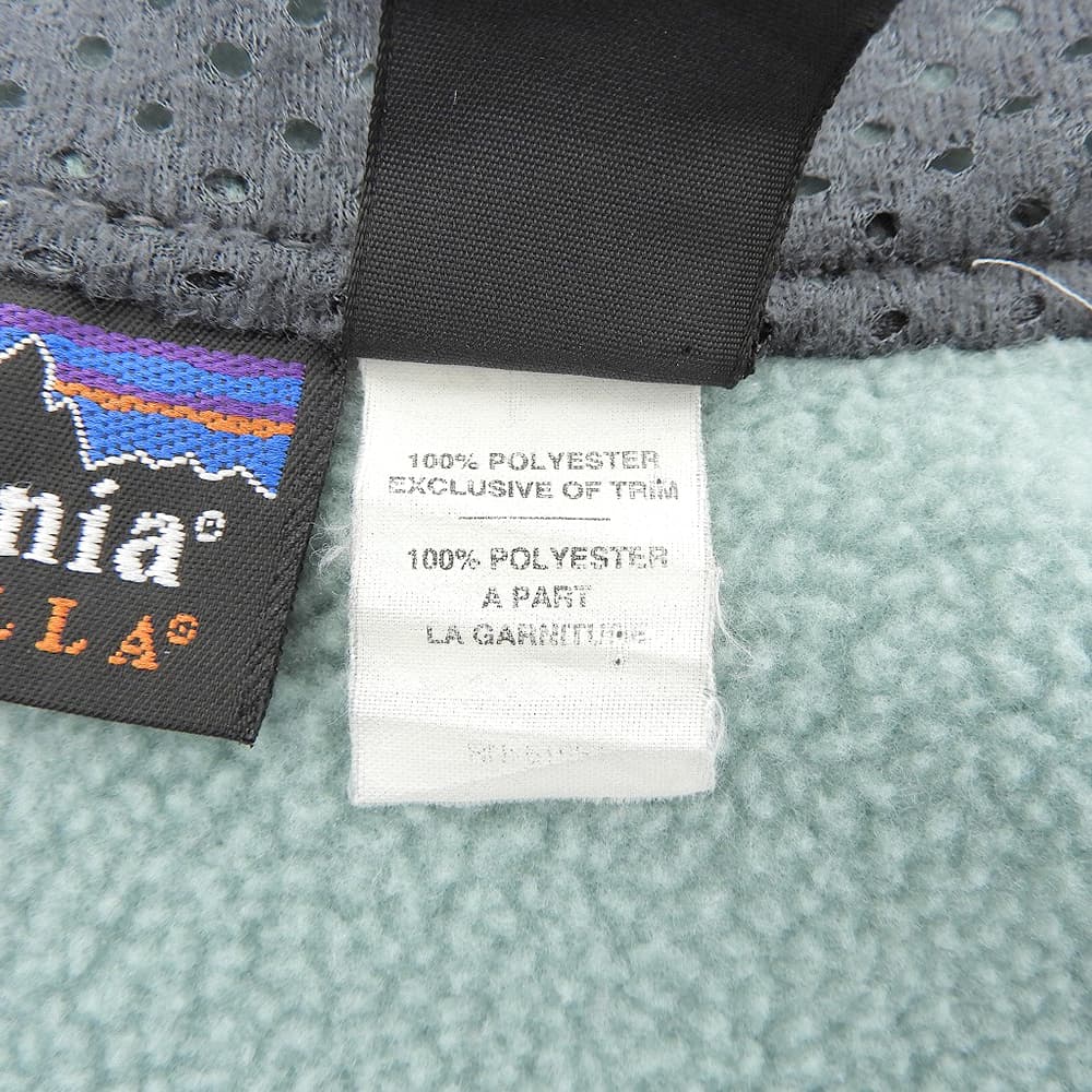 Patagonia パタゴニア USA製 フリース ベスト レディース グリーン M 25162 ベスト