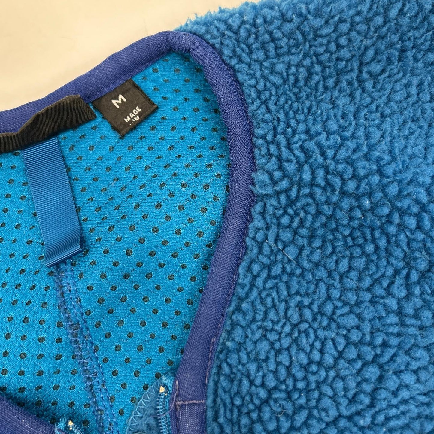 Patagonia パタゴニア 90s ブルー シンチラ カヤック パドリング プルオーバー トップス