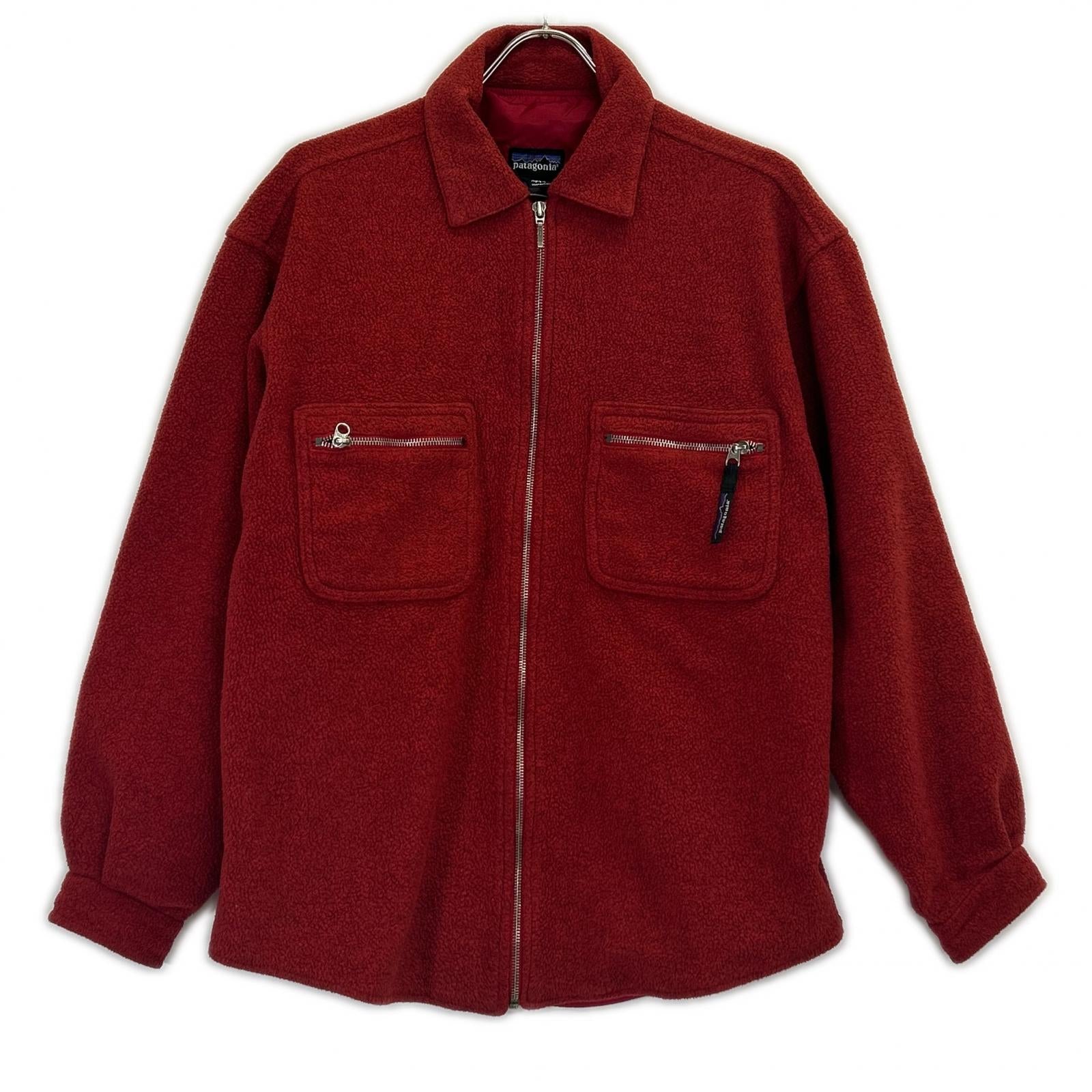 patagonia パタゴニア 90s レッド シンチラ オーバーシャツ ジャケット