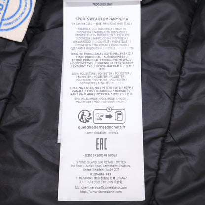 STONE ISLAND 石岛 【国内正品】K2S154100048S0026 MICRO TWILL Primaloft 拉链夹克 夹克