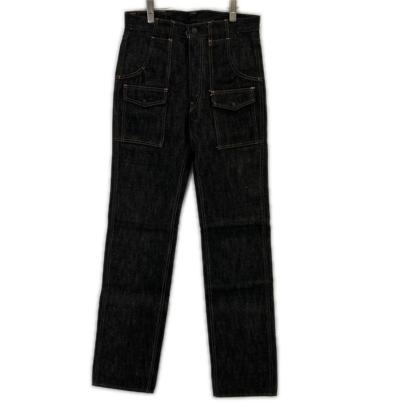 JOE MCCOY 959BK Black Bush Pants Bottoms W30 L36 Men's