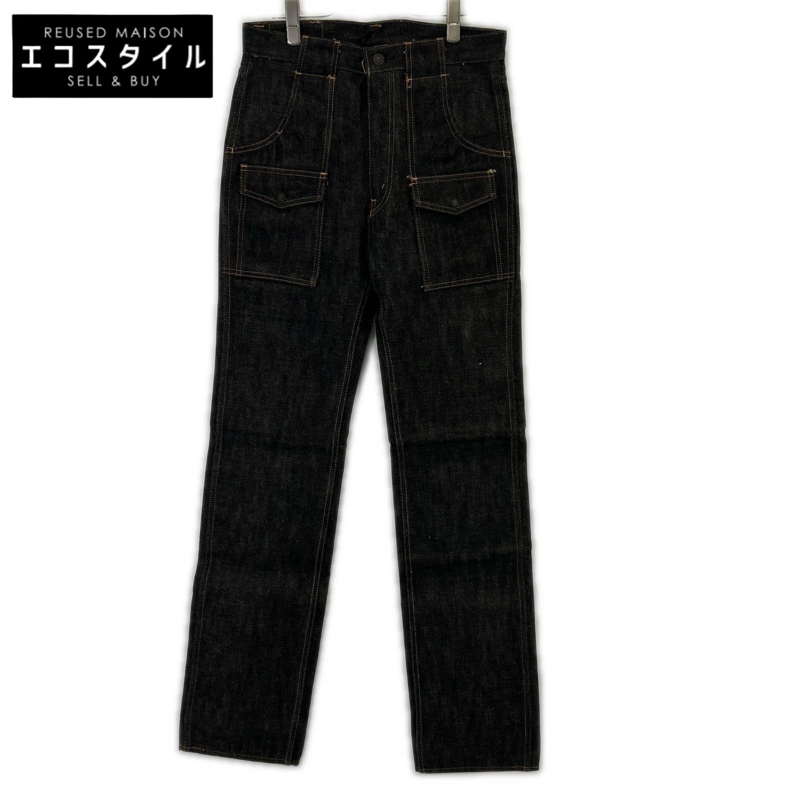 JOE MCCOY 959BK Black Bush Pants Bottoms W30 L36 Men's
