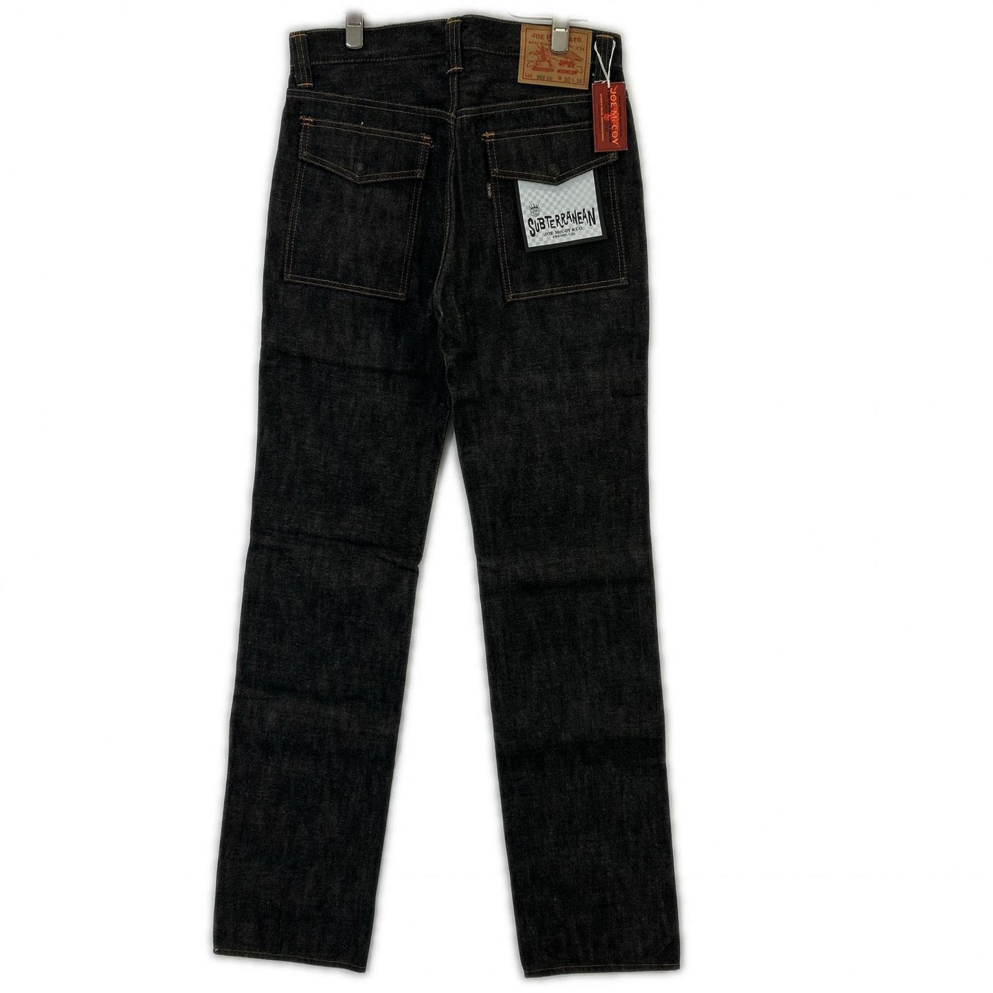JOE MCCOY 959BK Black Bush Pants Bottoms W30 L36 Men's
