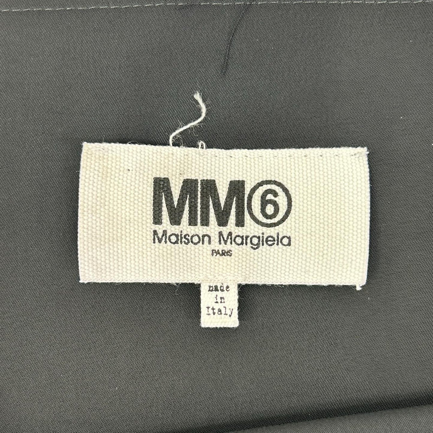 MM6 エムエムシックス S52CT0678 ブラック 半袖ワンピース ワンピース