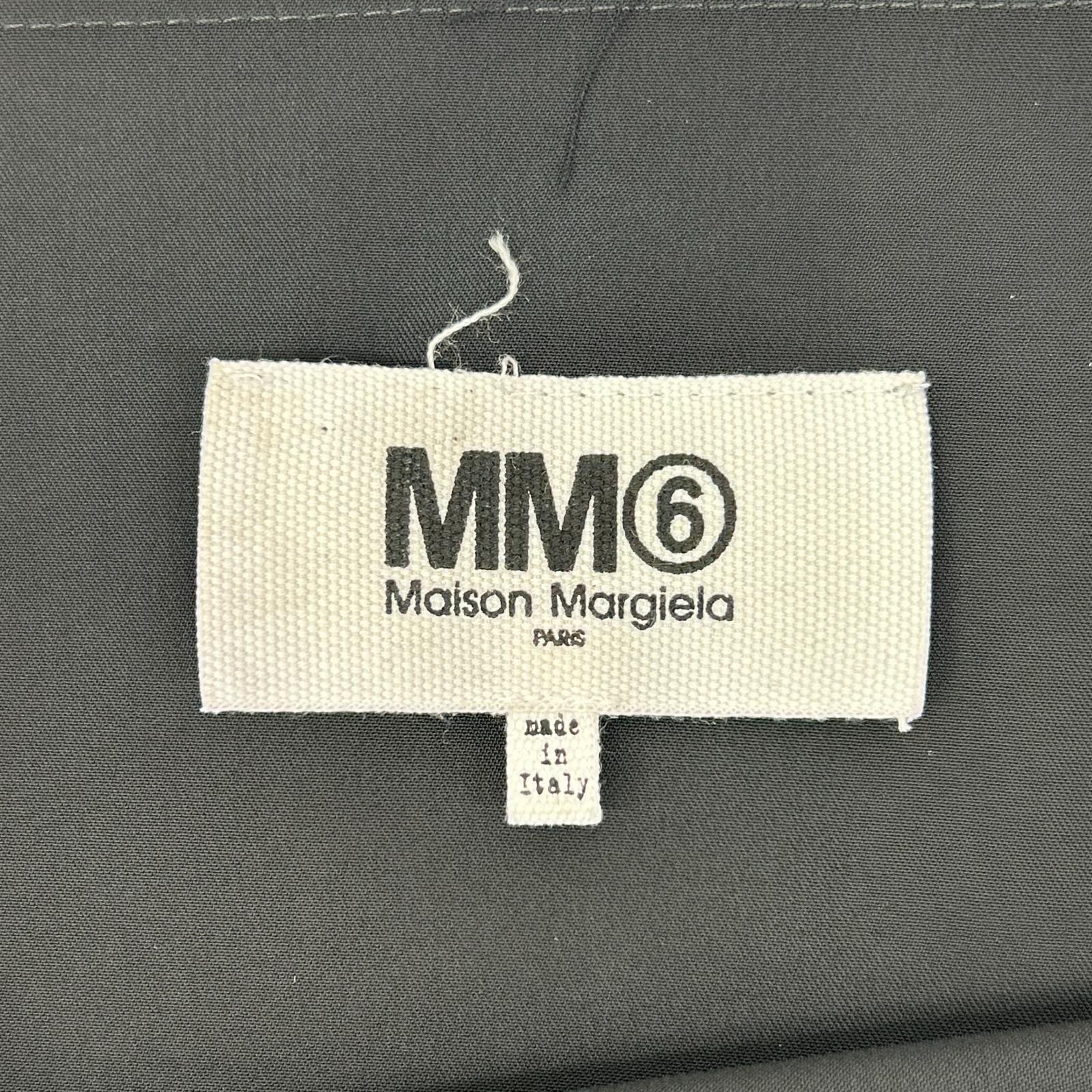 MM6 エムエムシックス S52CT0678 ブラック 半袖ワンピース ワンピース