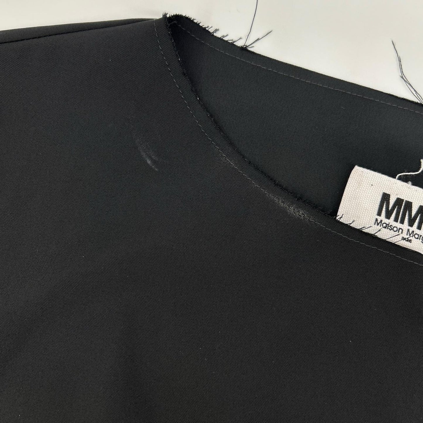 MM6 エムエムシックス S52CT0678 ブラック 半袖ワンピース ワンピース