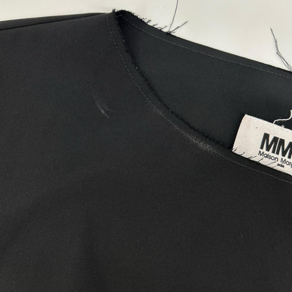 MM6 エムエムシックス S52CT0678 ブラック 半袖ワンピース ワンピース