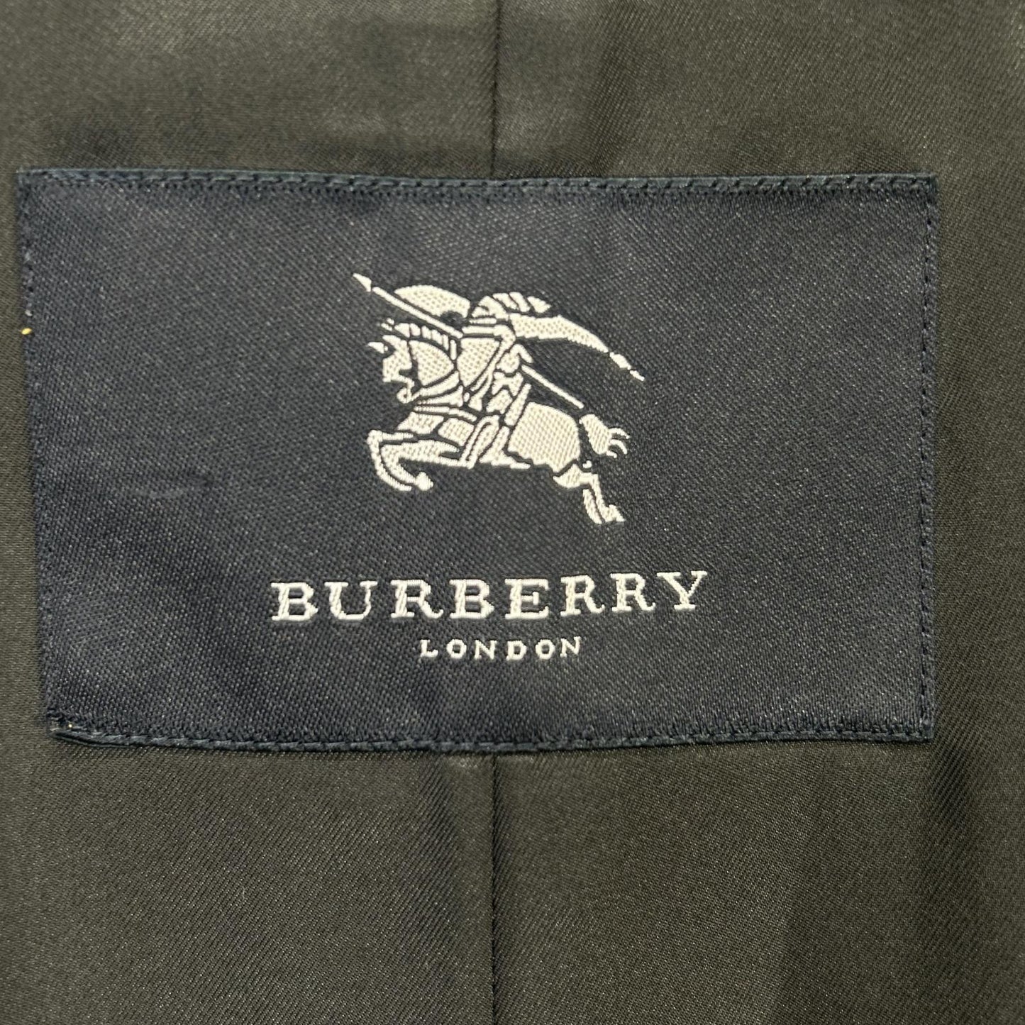 BURBERRY LONDON バーバリーロンドン ブラック ライナー付き ステンカラーコート コート