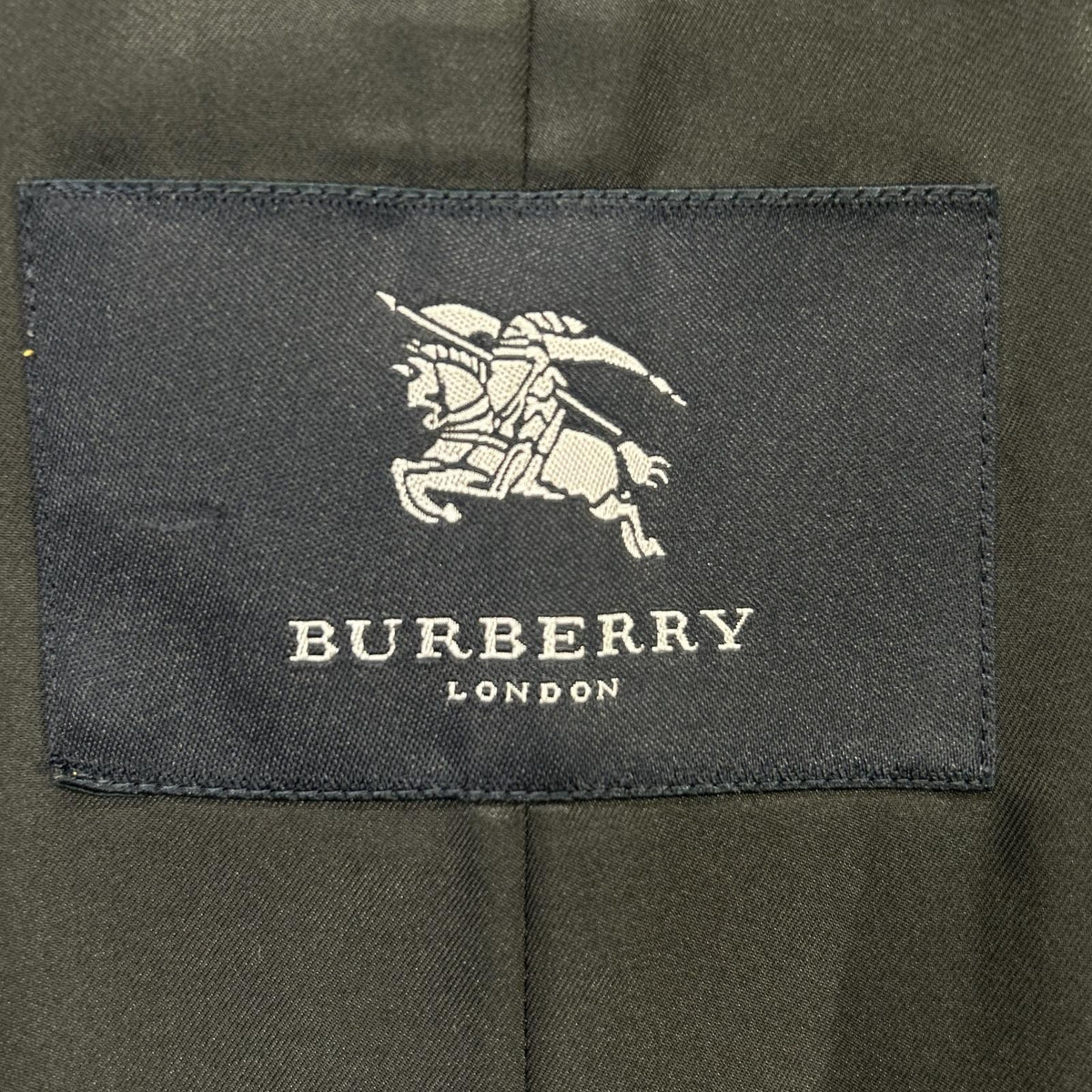 Burberry LONDON Black Car Coat with Liner Coat