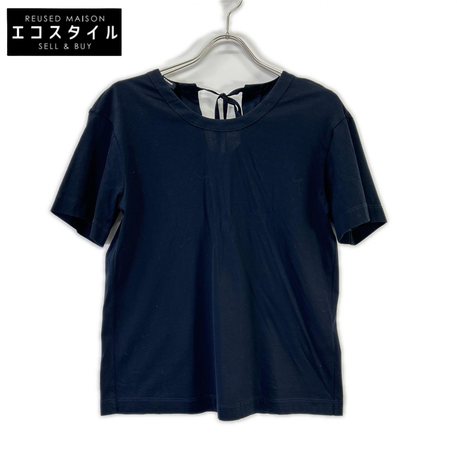 JIL SANDER NAVY ジルサンダーネイビー 18年製 JNWM7006A ネイビー 半袖トップス トップス