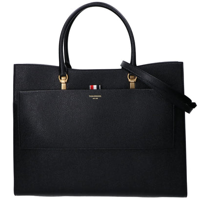 THOM BROWNE Thom Browne Like New MAG228A-00198-001 Pebbled Grain Large Duet Tote Bag
