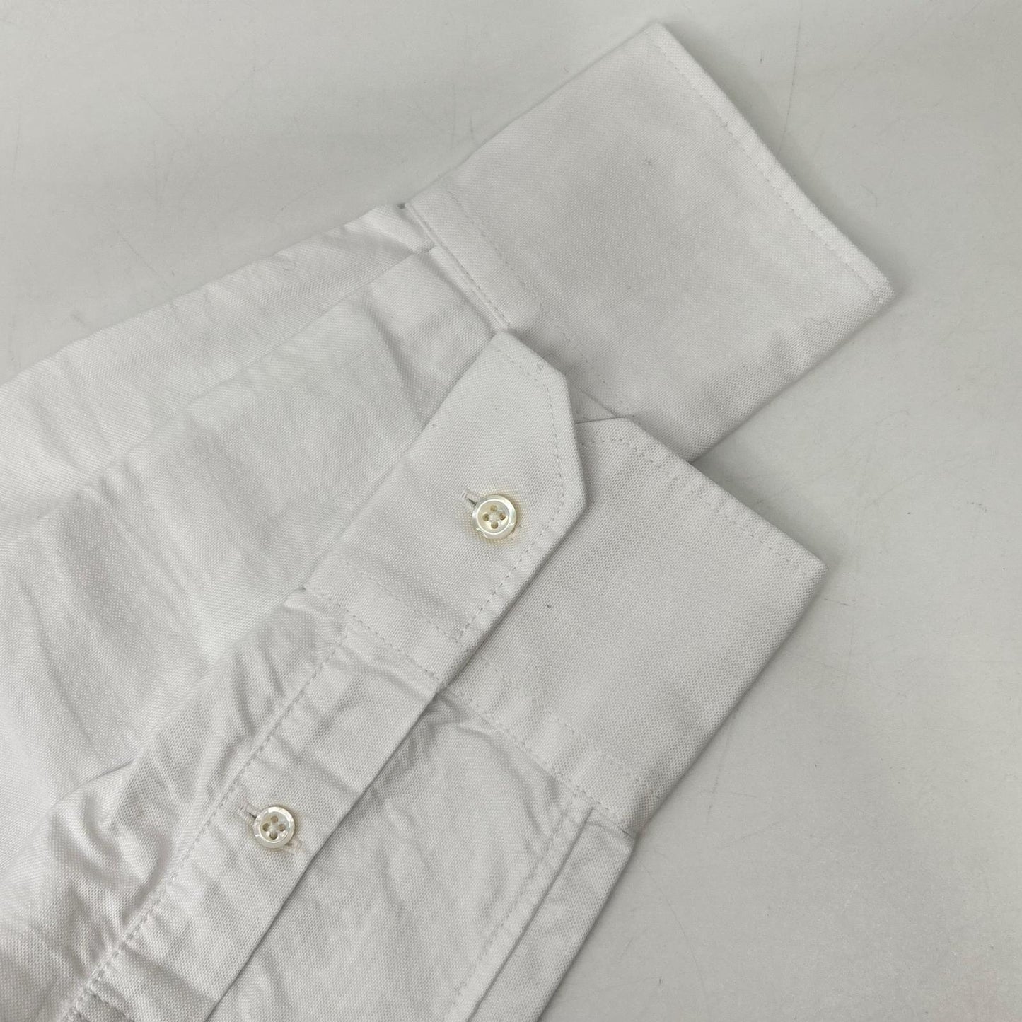 THOM BROWNE トムブラウン FDS002E-00139-100 ホワイト クラシック オックスフォード ロングシャツ トップス