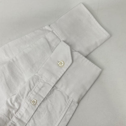 THOM BROWNE トムブラウン FDS002E-00139-100 ホワイト クラシック オックスフォード ロングシャツ トップス