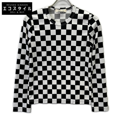 COMMEdesGARCONS コムデギャルソン 21SS GH-T010 チェッカー ロングスリーブ カットソー トップス