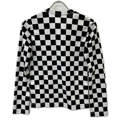 COMMEdesGARCONS コムデギャルソン 21SS GH-T010 チェッカー ロングスリーブ カットソー トップス