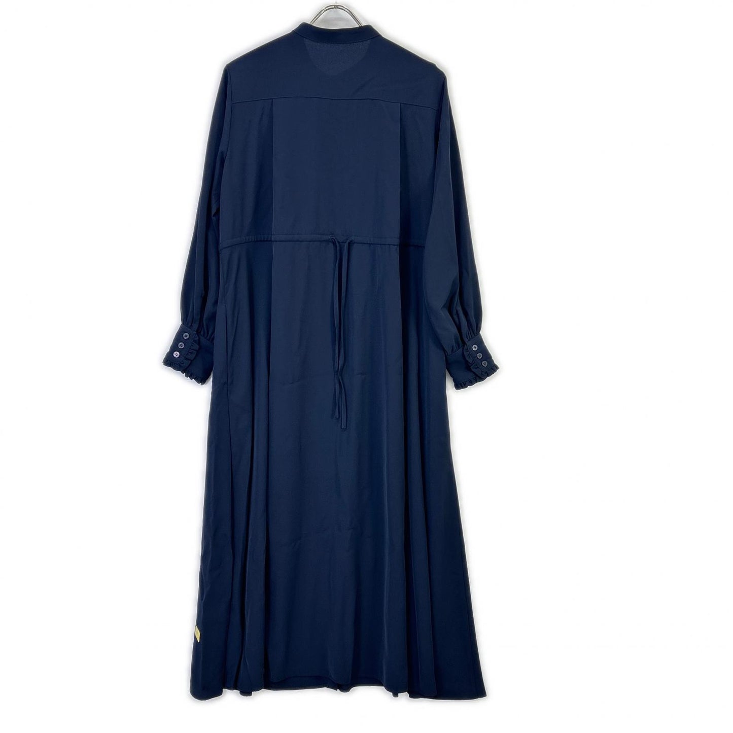 314-55-0650-7894 Navy Frill One-Piece Dress M Women's