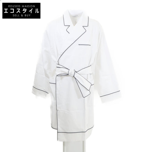 THOM BROWNE トムブラウン 【新品/国内正規】MOU525A-08017100 PATCH POCKET ROBE W/ PIPING IN POPLIN ROBE バスローブ その他