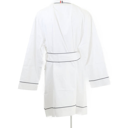 Unused New PATCH POCKET ROBE W/ PIPING IN POPLIN ROBE Other 4 Men's