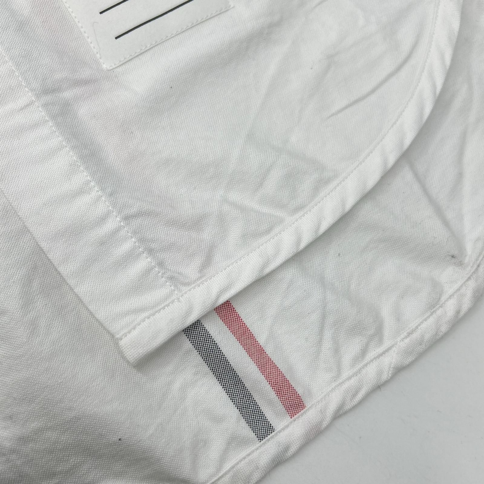 THOM BROWNE トムブラウン ホワイト オックスフォード ノースリーブ ワンピース ワンピース