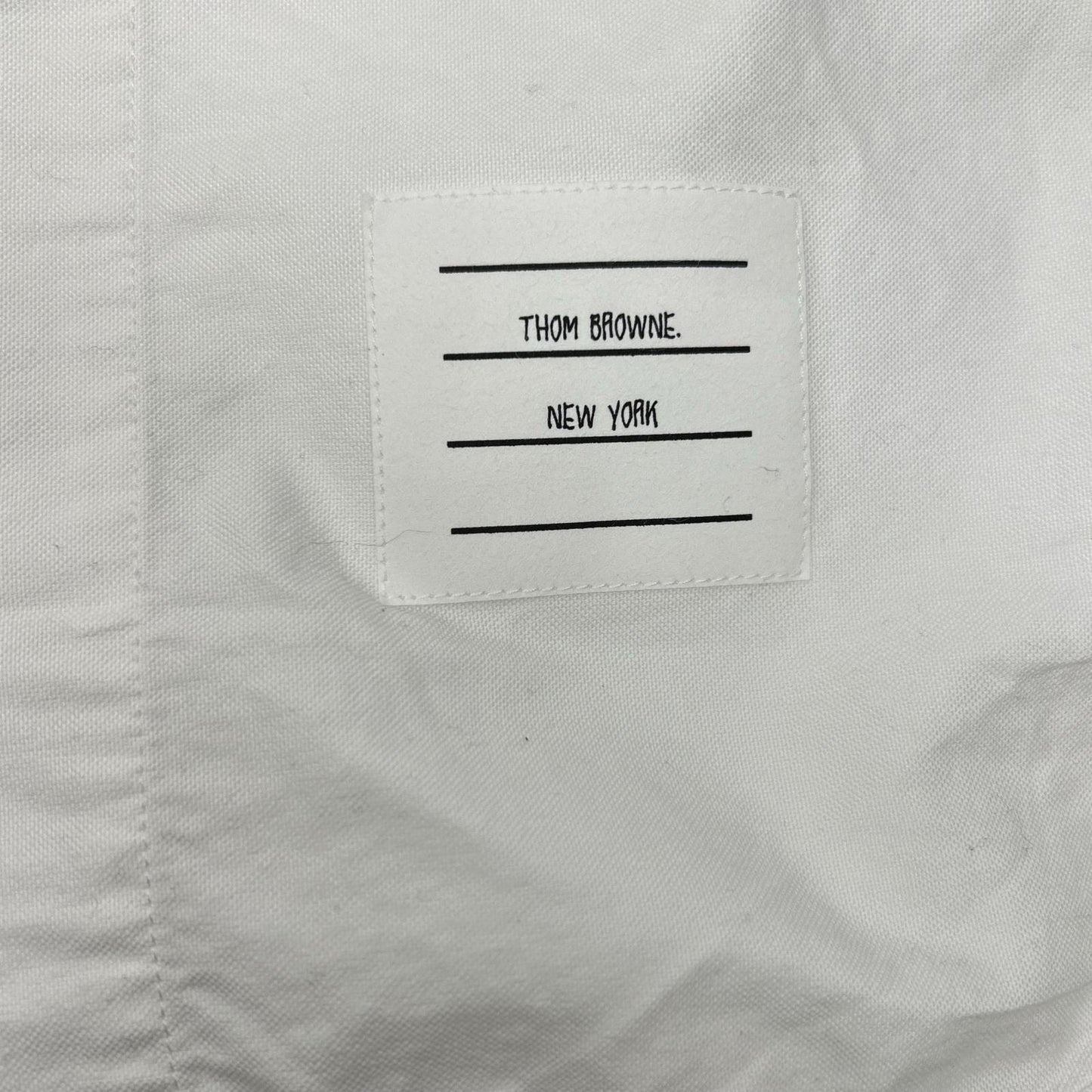 THOM BROWNE トムブラウン ホワイト オックスフォード ノースリーブ ワンピース ワンピース