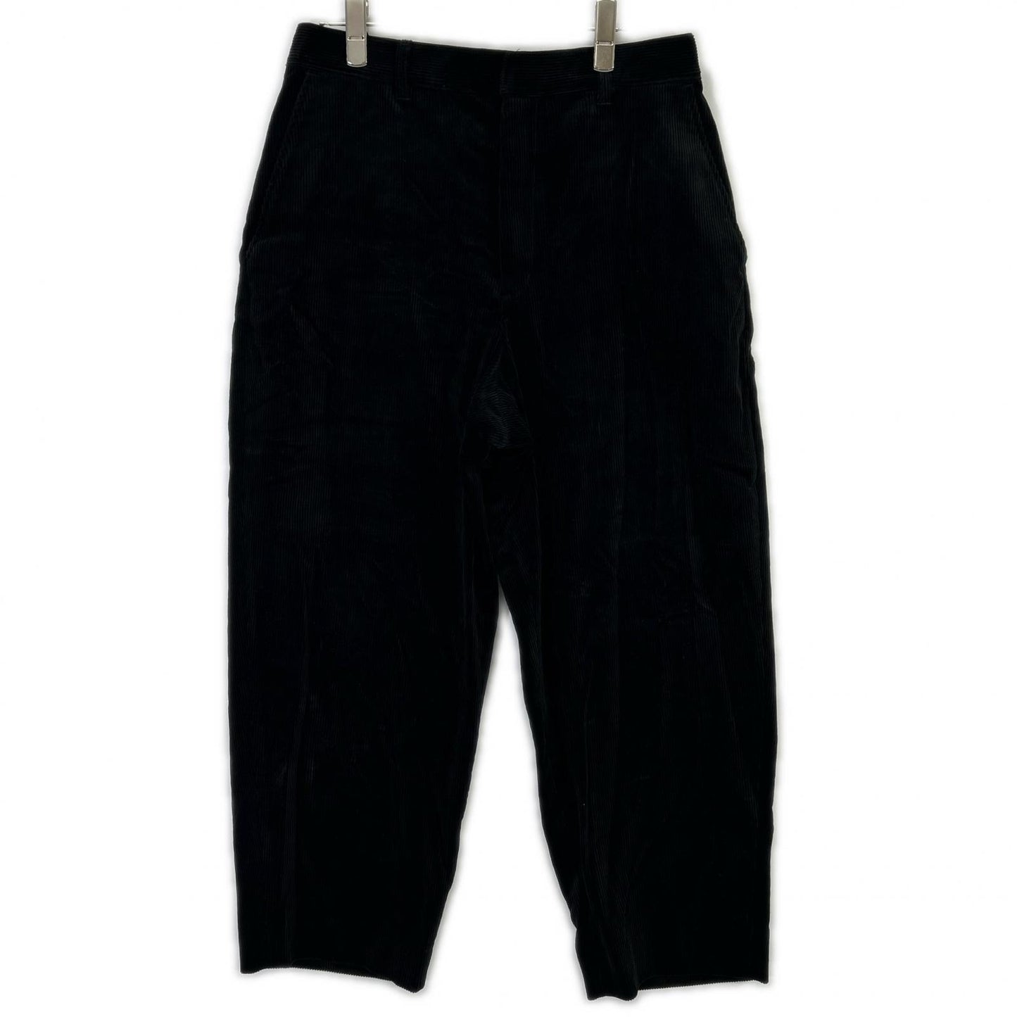 MGMFP221119-009 22AW Black Corduroy Wide Pants Bottoms 03 Men's