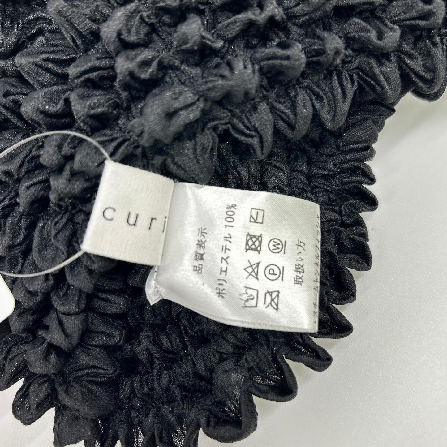 cucuri ククリ 黑色 pocopoco 上衣
