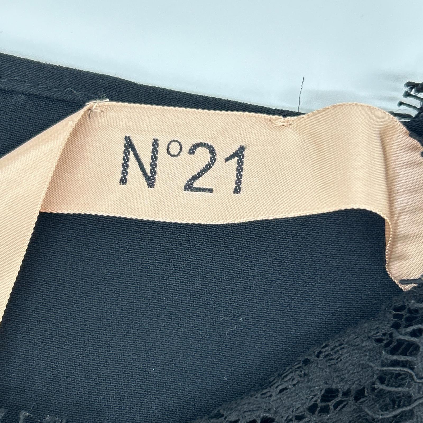 N゜21 ヌメロ ヴェントゥーノ ブラック レース ワンピース ワンピース
