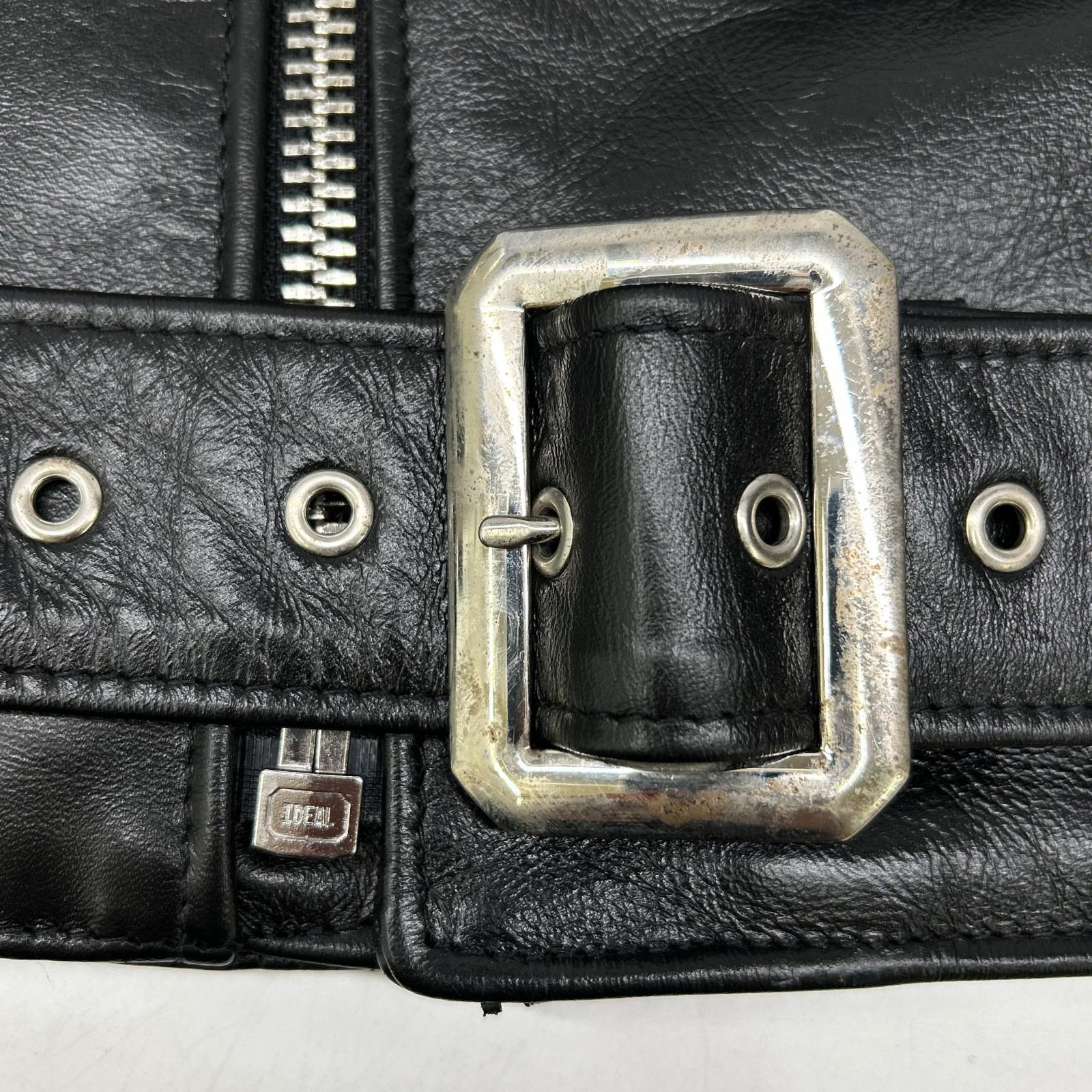 schott ショット 7826150003 ブラック ホースハイド ワンスター トール ダブルライダース ジャケット ジャケット