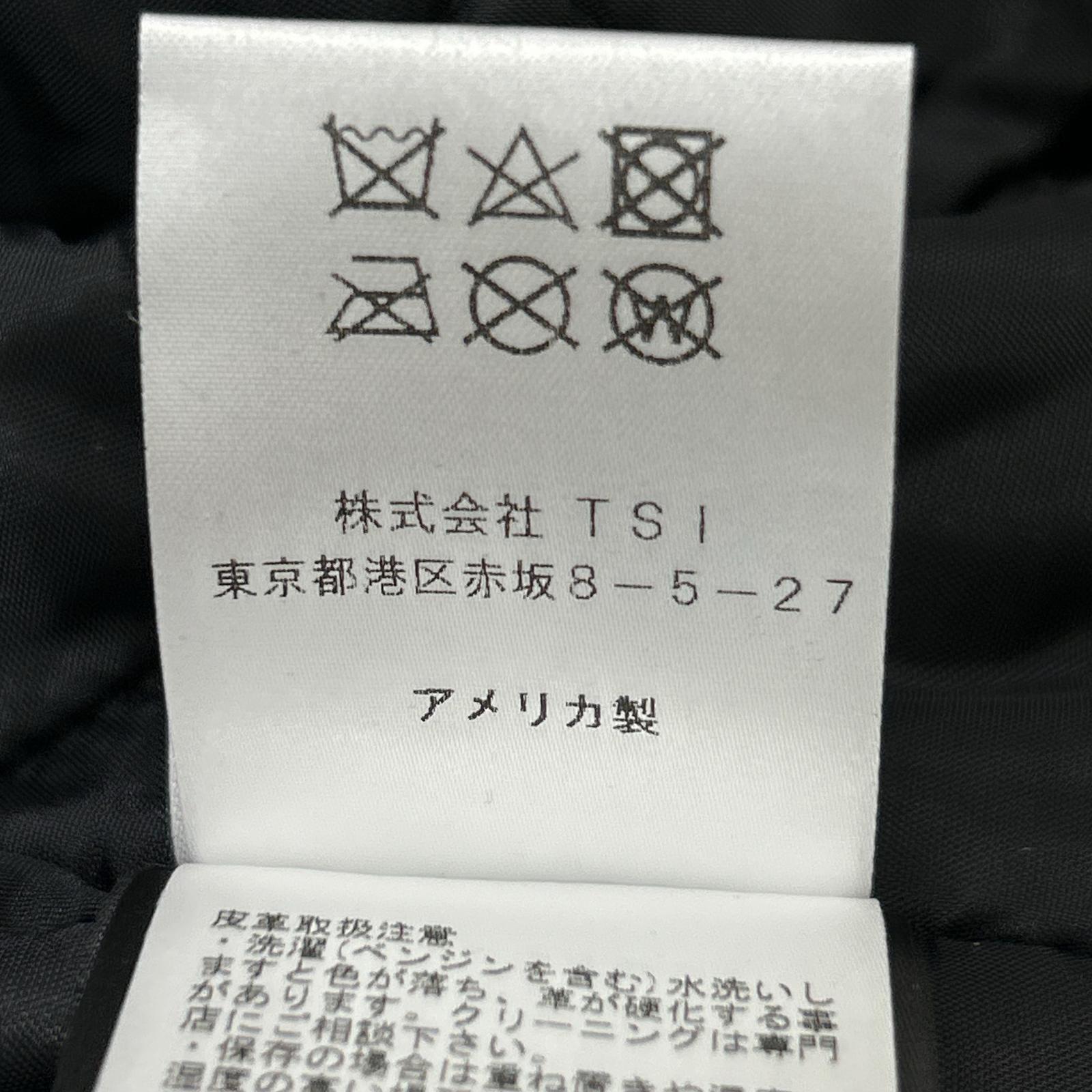 schott ショット 7826150003 ブラック ホースハイド ワンスター トール ダブルライダース ジャケット ジャケット