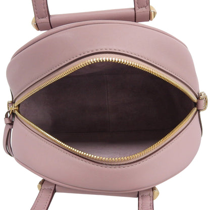 JIMMY CHOO ジミーチュウ 美品 ヴァレンヌ レザー 2WAY ハンドバッグ ショルダーバッグ レディース ピンクベージュ ハンドバッグ