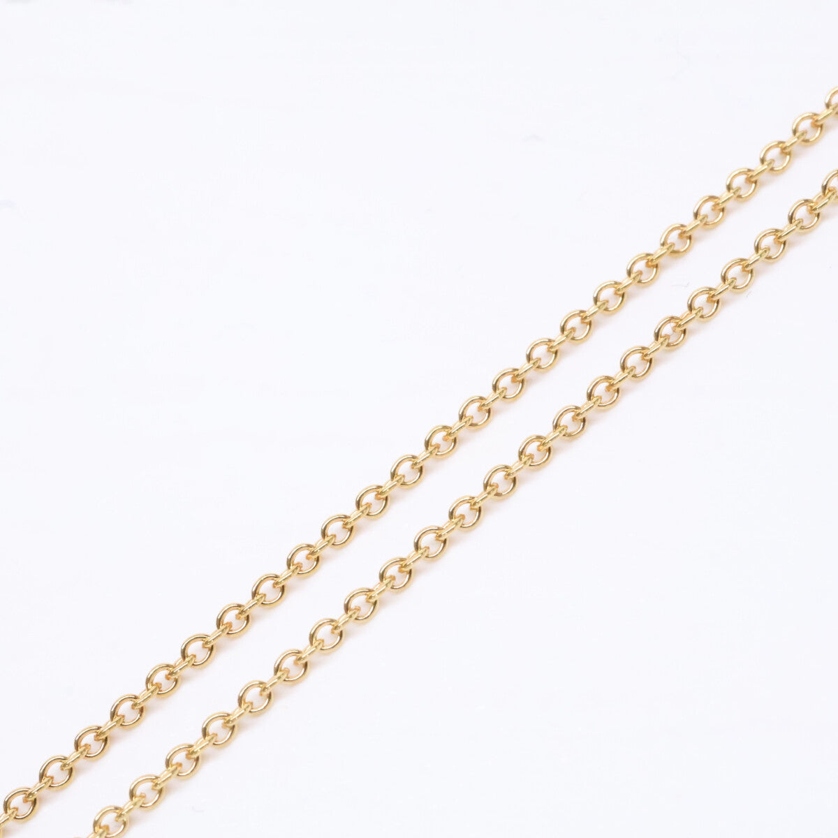 TIFFANY&Co. ティファニー 仕上げ済み 750 6.3㎜ ドアノック パール 10Pダイヤモンド ネックレス