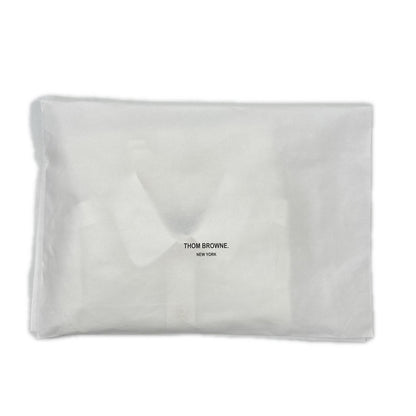 THOM BROWNE トムブラウン ホワイト ヘビーポプリン スーパサイズ ミニシャツワンピース ワンピース