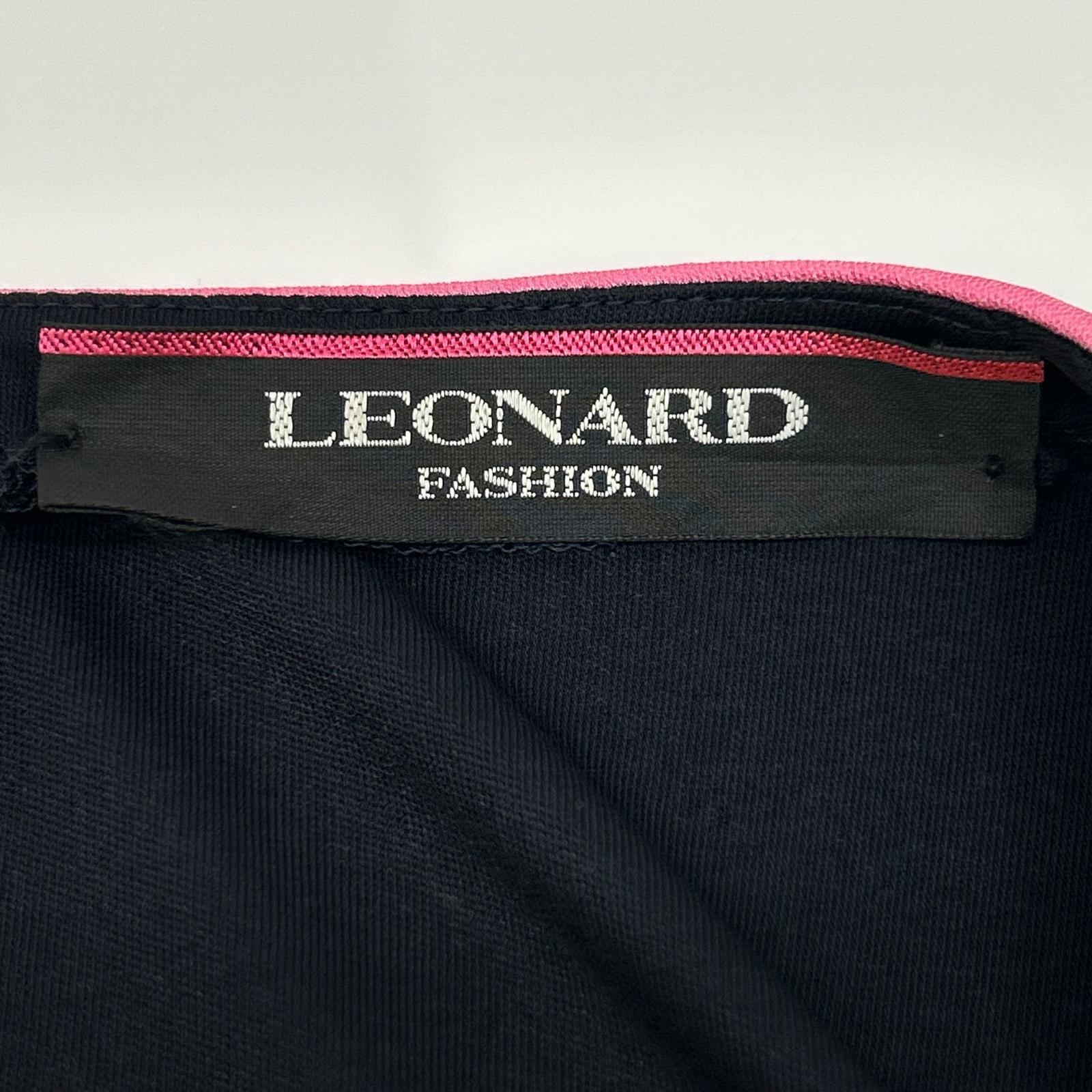 LEONARD レオナール 0370314 花柄 ドレスワンピース ワンピース