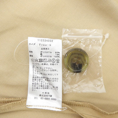 Darich ダーリッチ 美品 ボリュームフレアトリンチワンピース レディース ベージュ Free-S 112224032 ワンピース