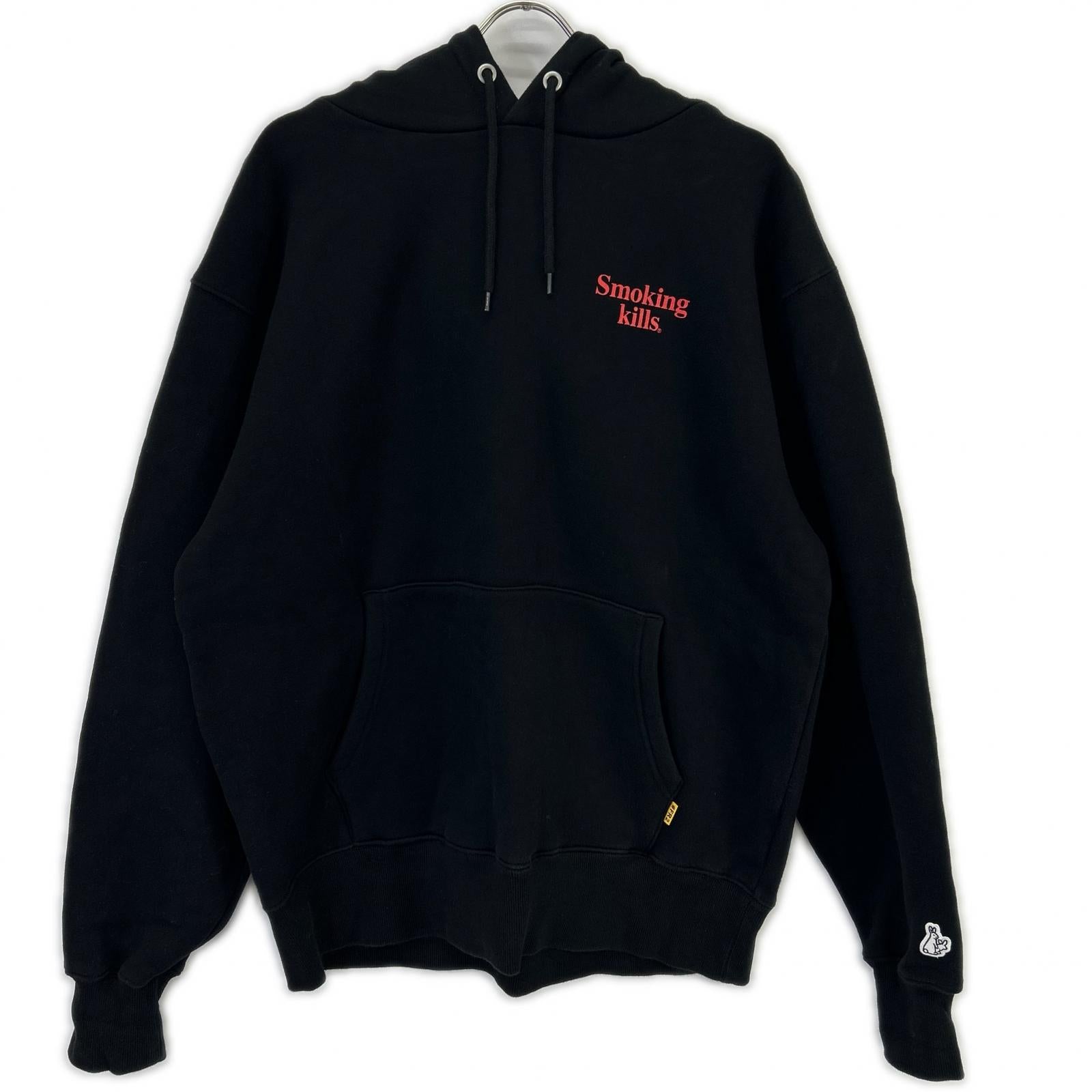 FR2 エフアールツー ブラック Smoking kills パーカー トップス