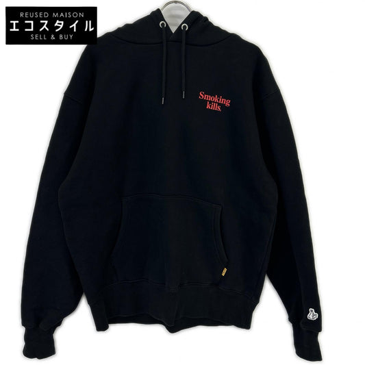 FR2 エフアールツー ブラック Smoking kills パーカー トップス