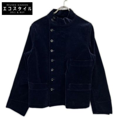 Navy French English Heavy Corduroy 1839 Jacket S Men's