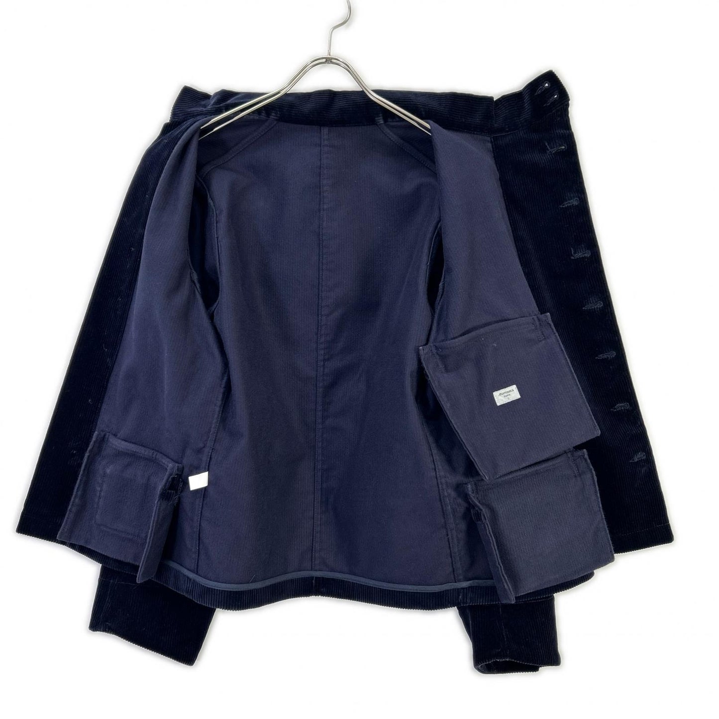 Navy French English Heavy Corduroy 1839 Jacket S Men's