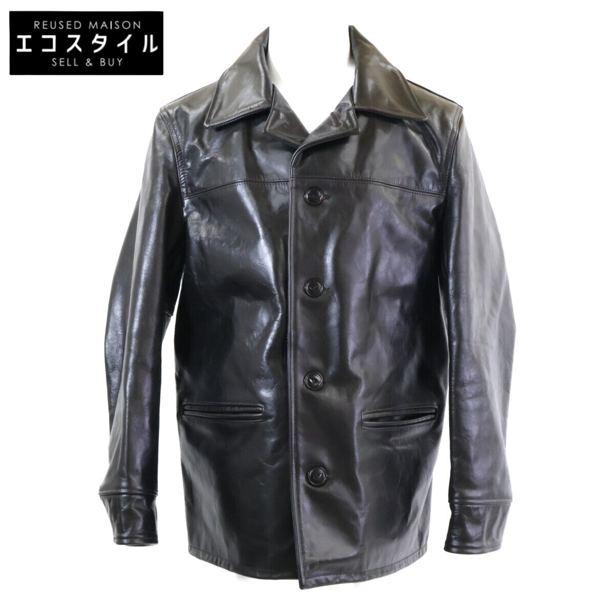 schott ショット 7660 ブラック ニューカーコート コート