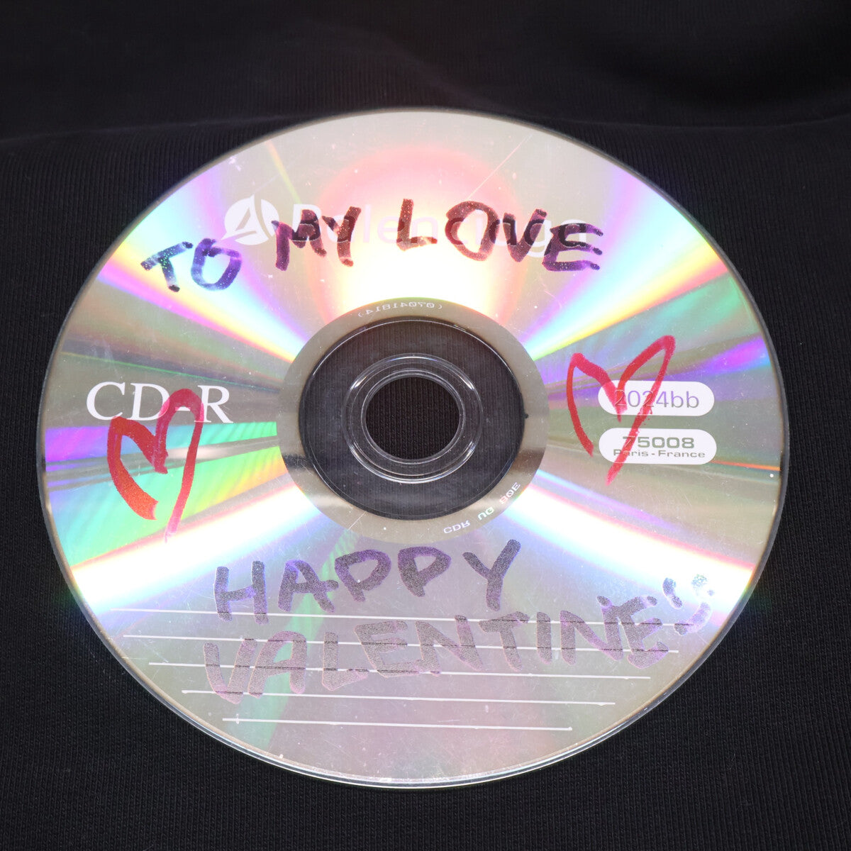 BALENCIAGA 巴黎世家 【日本国内正品/23年款】739024 VALENTINE CD HOODIE 套头连帽衫 上衣