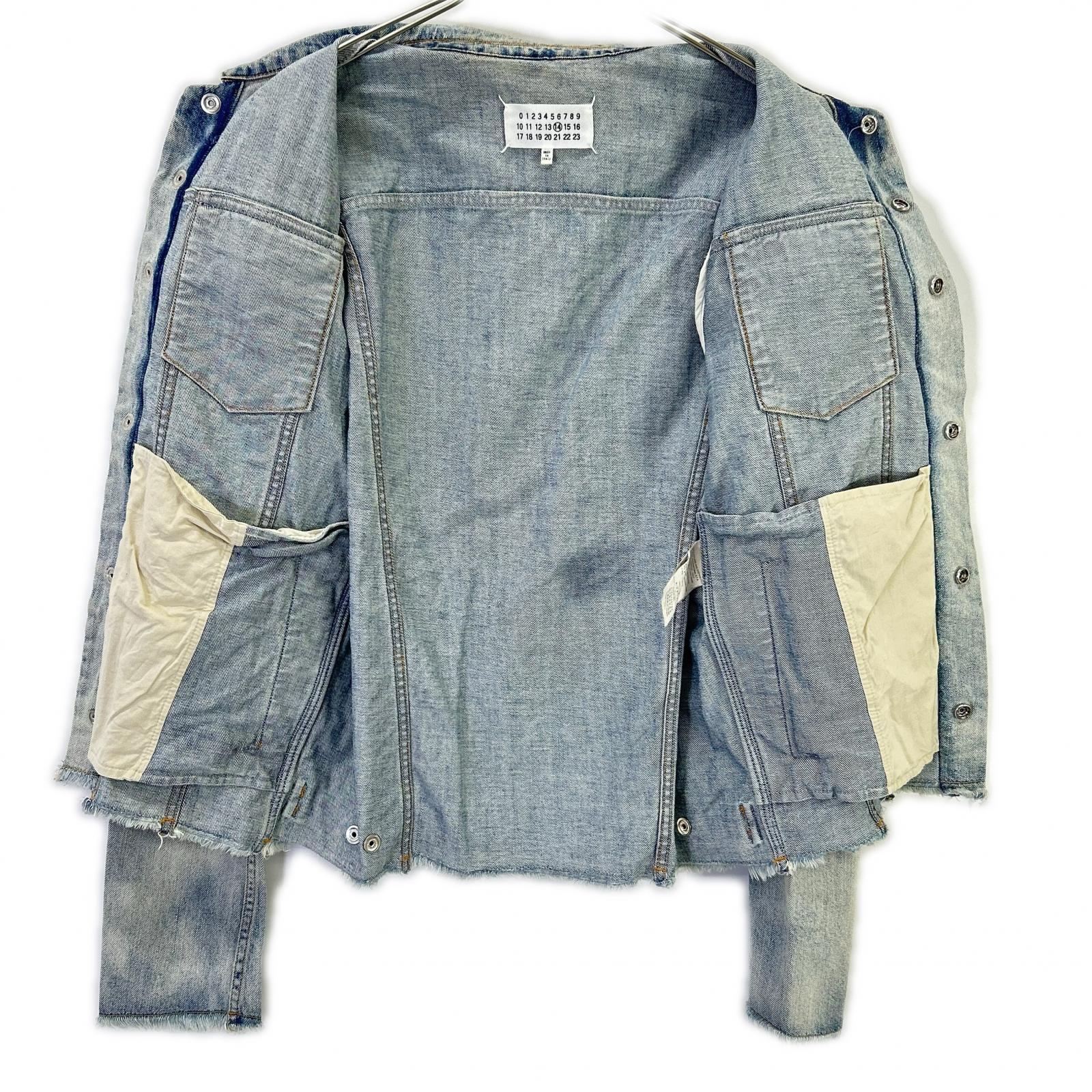 Maison Margiela メゾンマルタンマルジェラ 15年 S50AM0219 ブルー デニムジャケット ジャケット