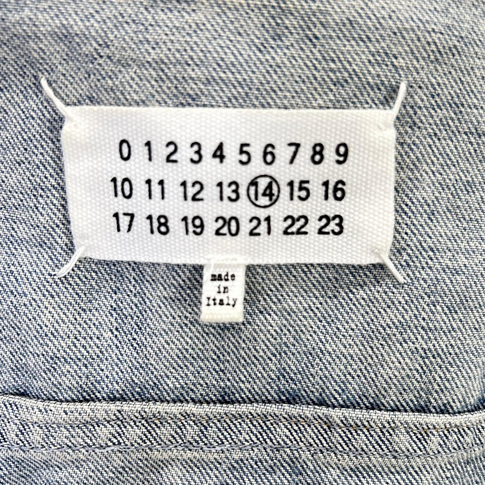 Maison Margiela メゾンマルタンマルジェラ 15年 S50AM0219 ブルー デニムジャケット ジャケット
